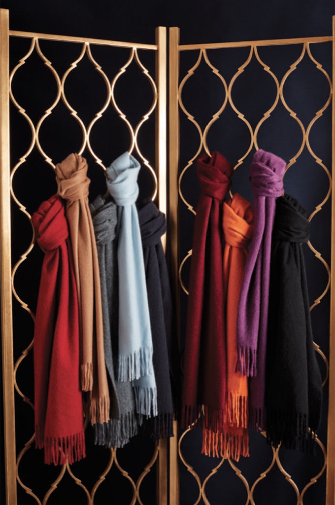 brooks brothers cashmere scarves