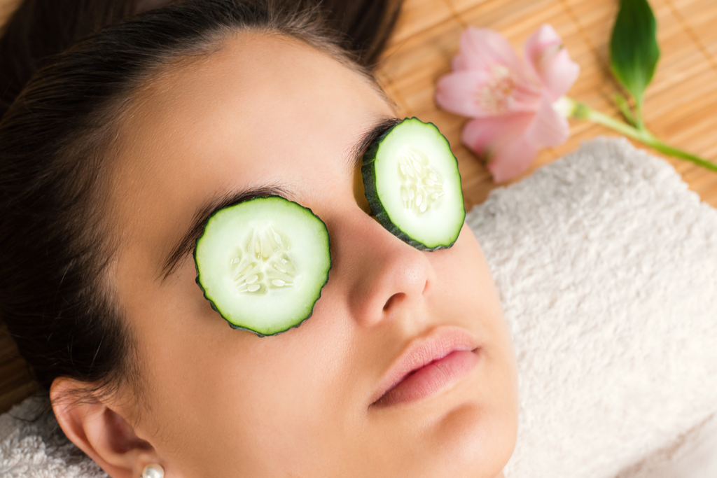 Cucumber Slices on Eyes Anti-Aging Tips You Should Forget