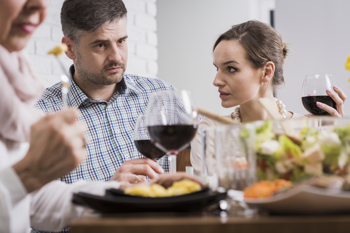Family Fighting Dealing with Holiday Stress, things you should never say to your spouse