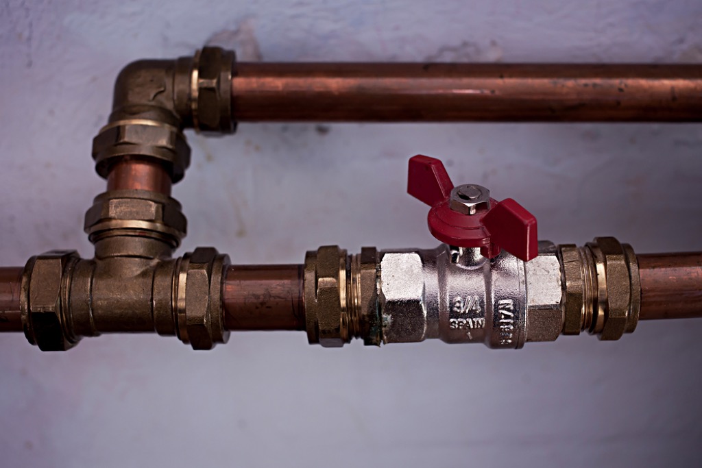 gas line valve home maintenance tasks