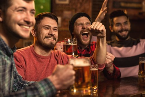 men drinking ways we're less healthy