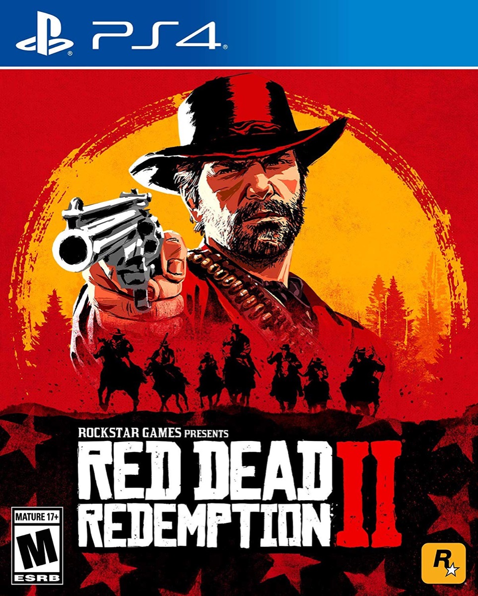 red dead redemption 2 cover art