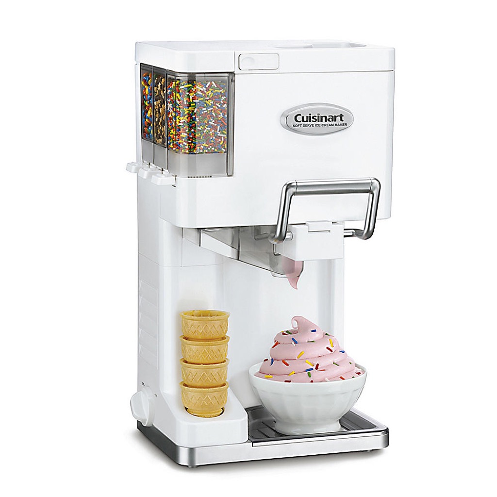 An at-home ice cream making machine