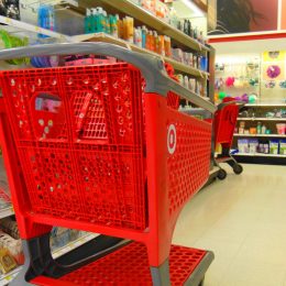 target shopping cart