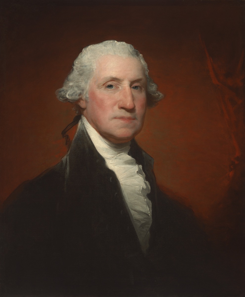 Portrait of George Washington by Gilbert Stuart