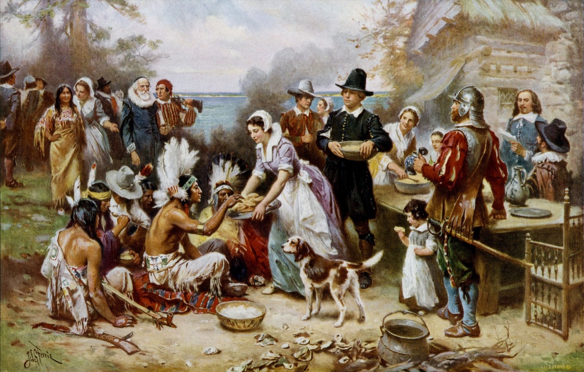 The First Thanksgiving historical facts