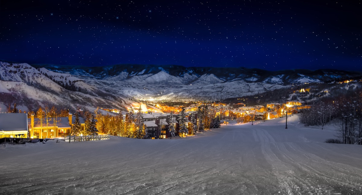 Aspen, Colorado White Christmas in America