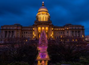 Boise Idaho State Christmas Tree