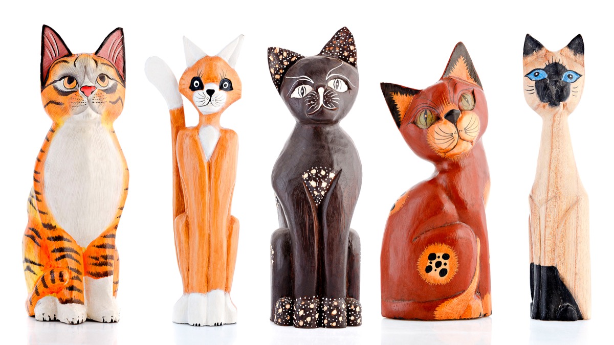 Cat figurines boring holiday gifts