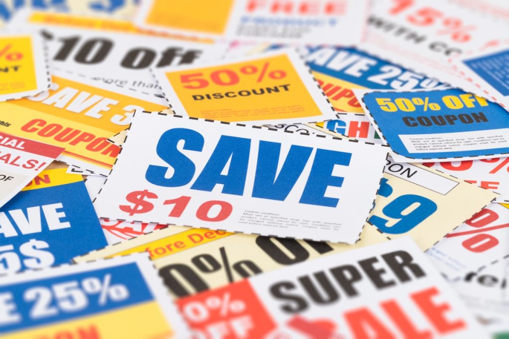 Pile of Coupons {Target Black Friday}