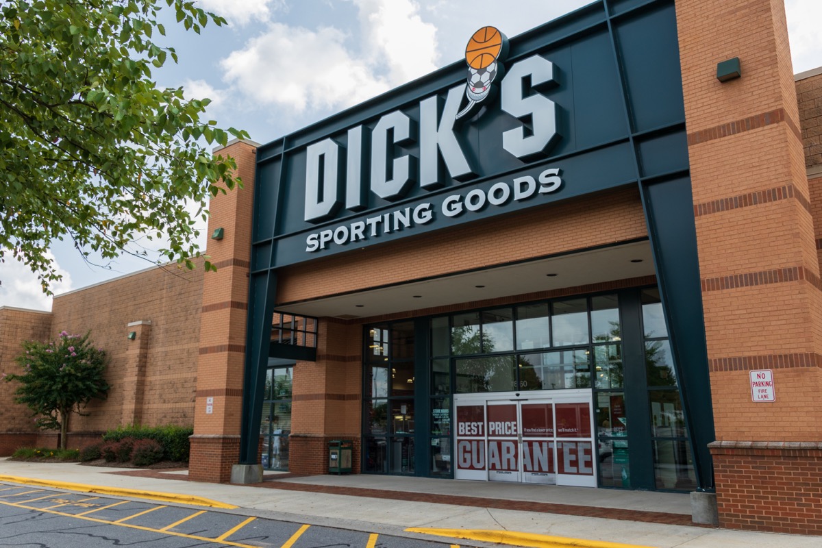 11. Dick's Sporting Goods. 