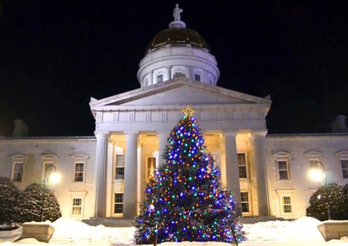 Montpelier Vermont State Christmas Tree