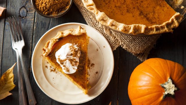pumpkin pie thanksgiving facts