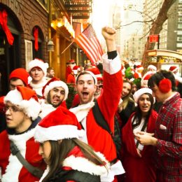 santacon is by far one of the worst holiday trends