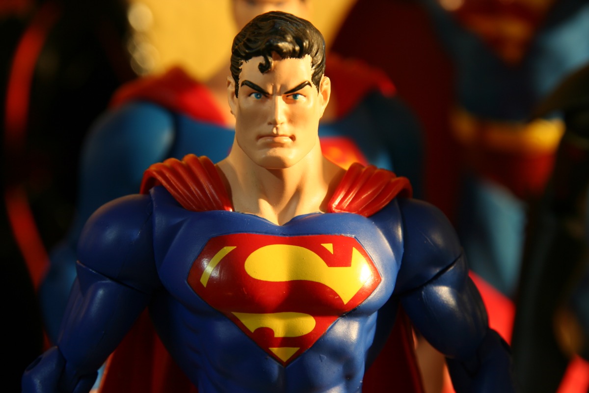 superman figurine 