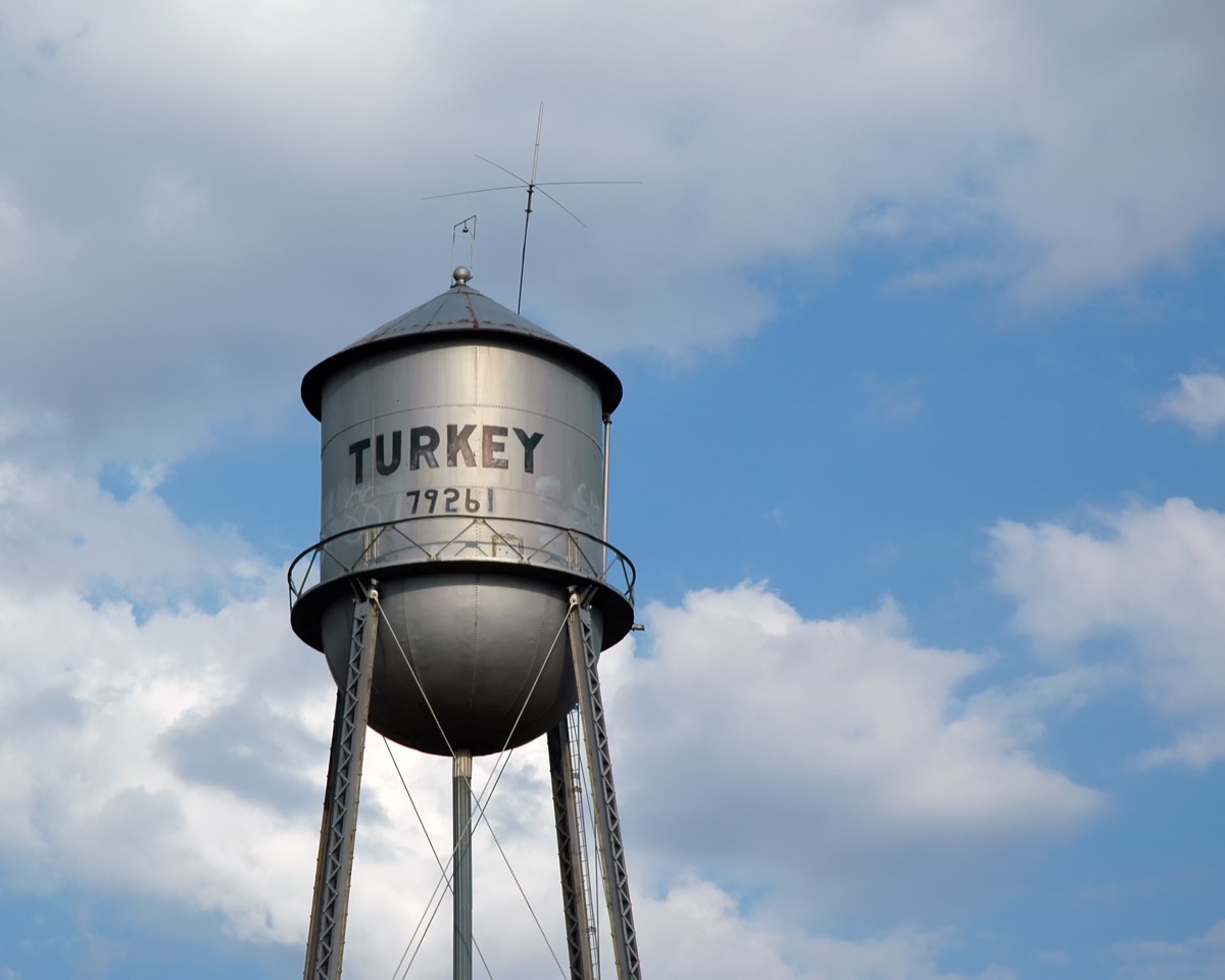 Turkey, Texas thanksgiving facts