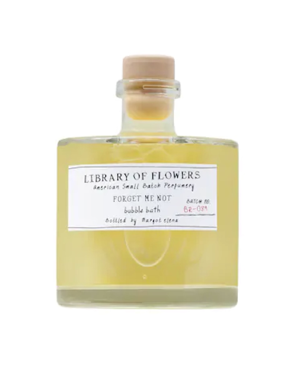 Library of Flowers Bubble Bath buy after holidays
