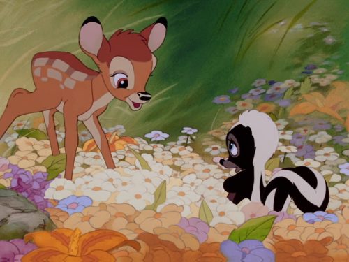 bambi movie still from disney