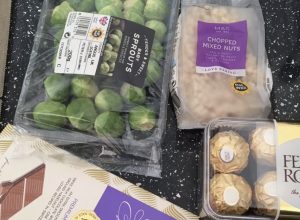 Judy Brown pulls off elaborate ferrero rocher brussels sprouts prank.