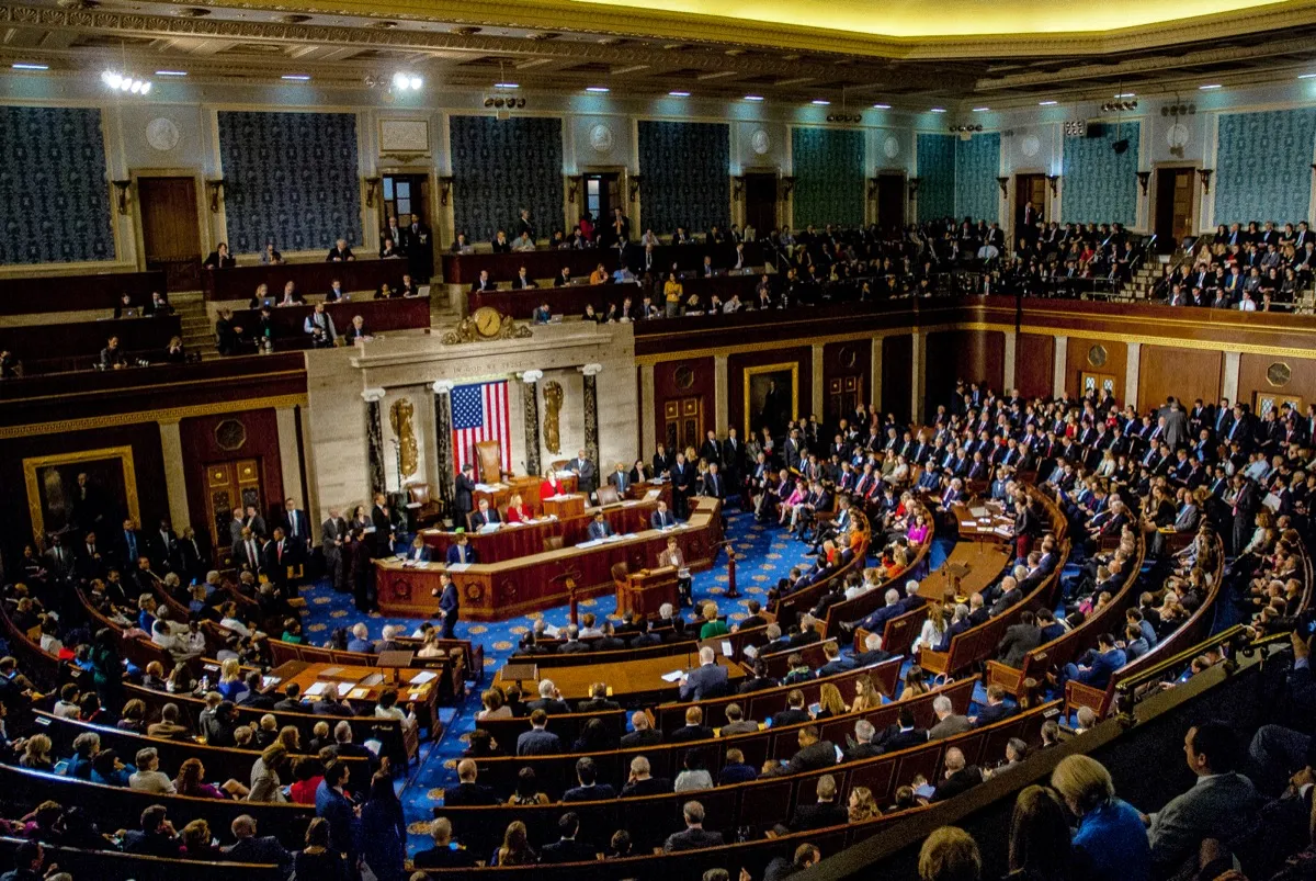 Members of Congress on the Floor {Best of 2018}