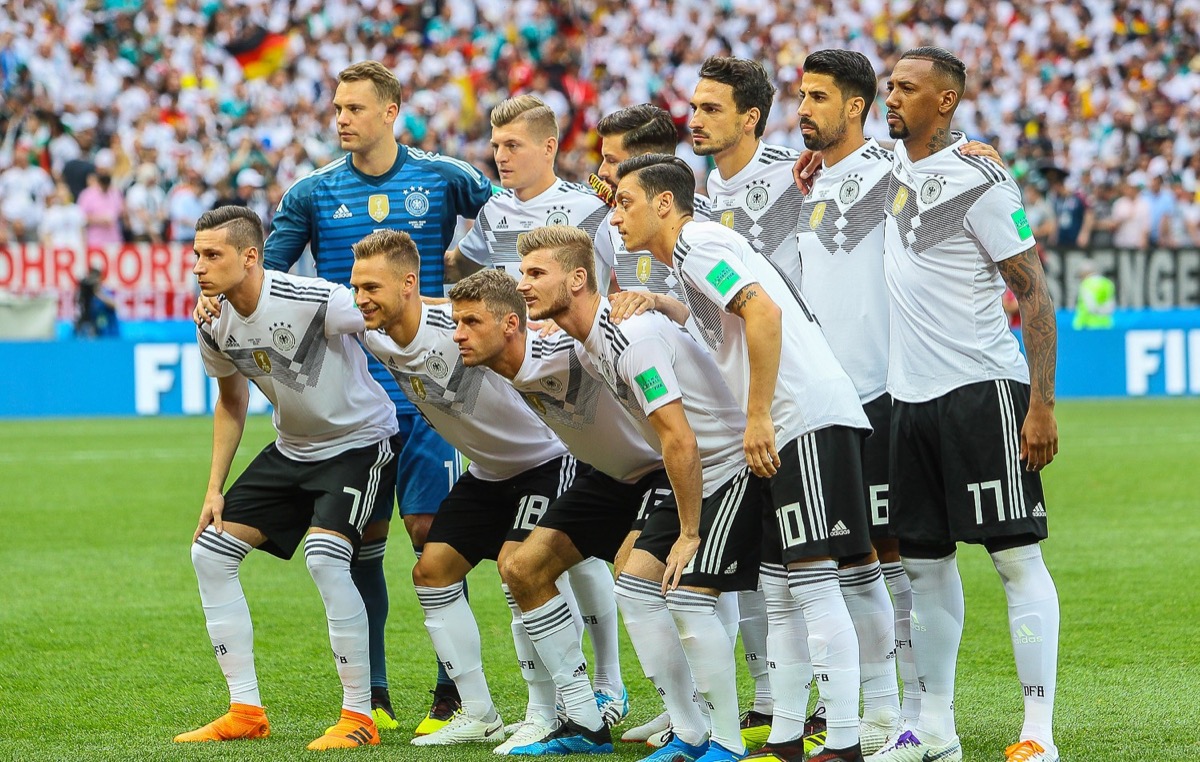 German team at FIFA World Cup 2018 predictions