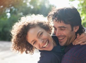 Happy couple, school nurse secrets