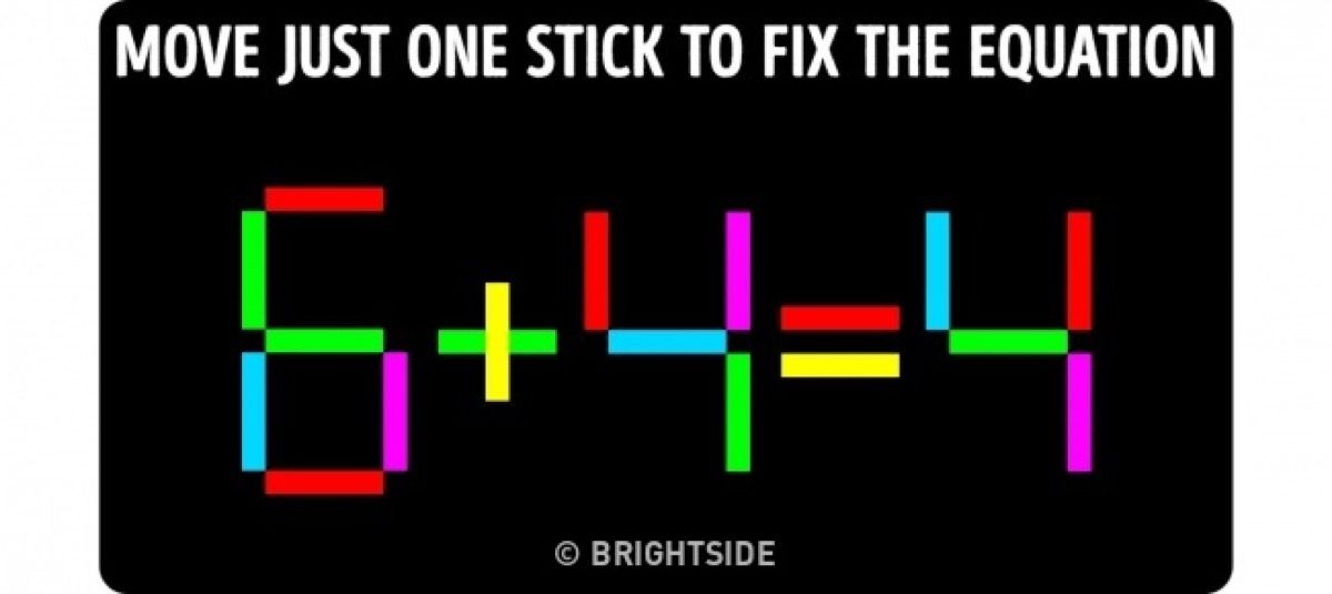 Matchstick Equation {Brain Games}