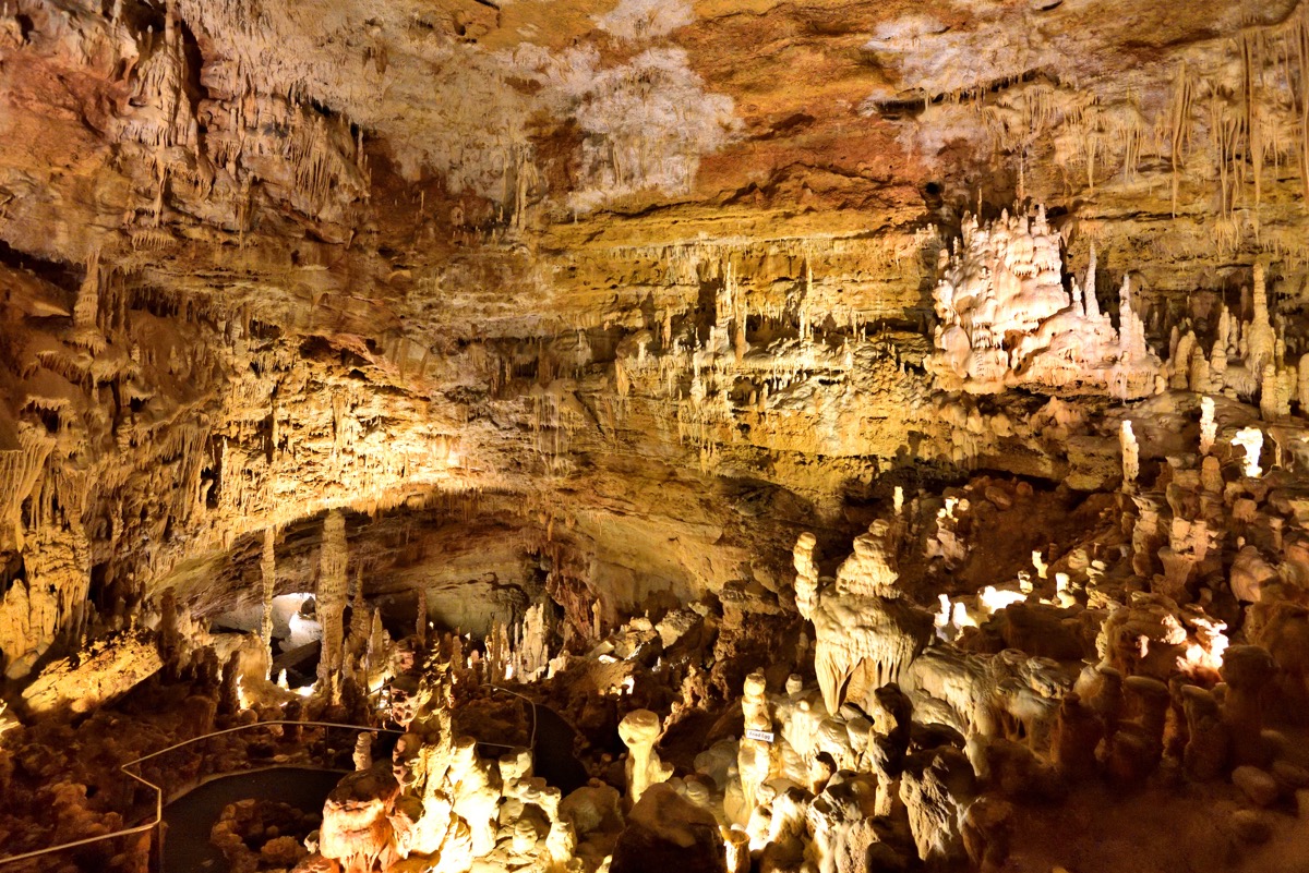 Natural Bridge Caverns Texas magical caves in the united states