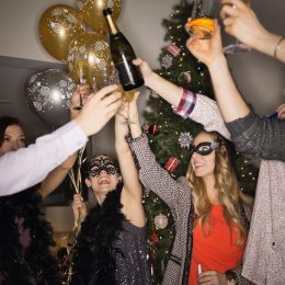 New Year's Eve party at home
