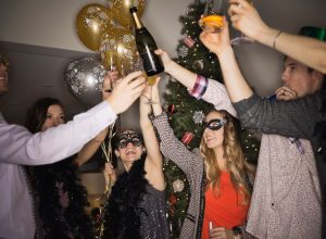 New Year's Eve party at home