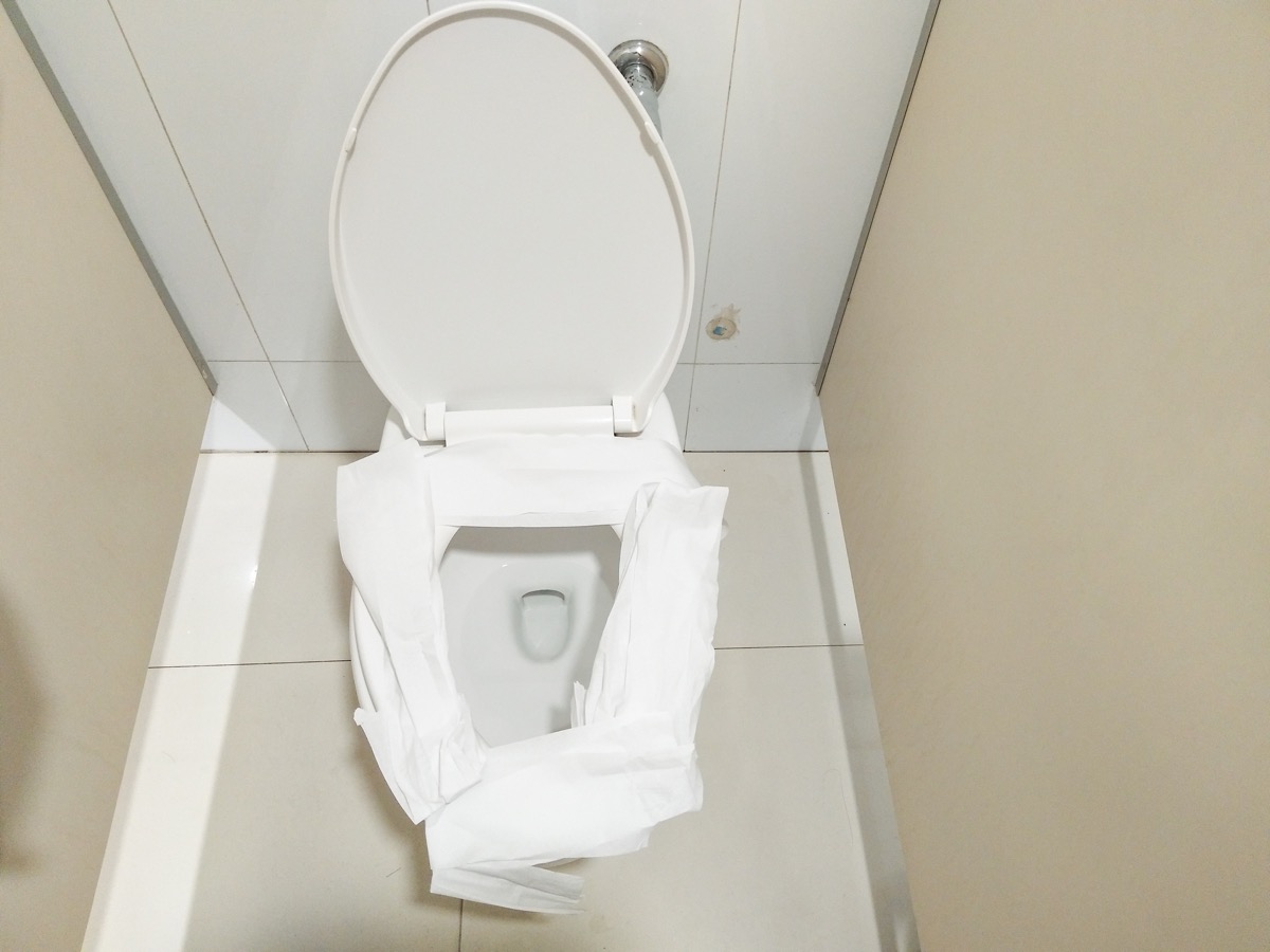 Paper toilet seat cover facts 2018