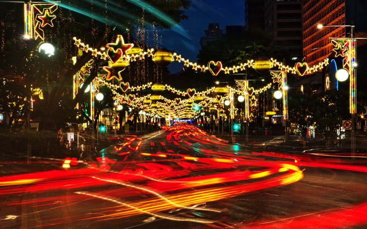Orchard Road Singapore Famous Holiday Decorations