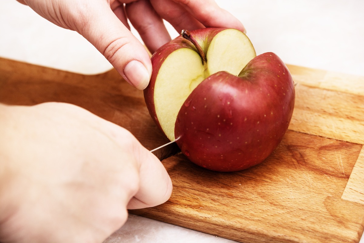 Apple Cut in Half, healthy sex after 40