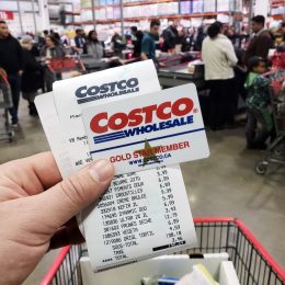 Costco member card and receipt