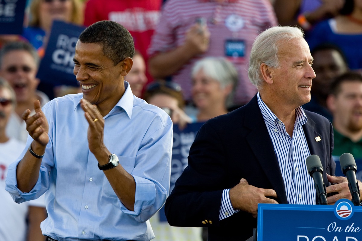 barack obama and joe biden on the campaign stump