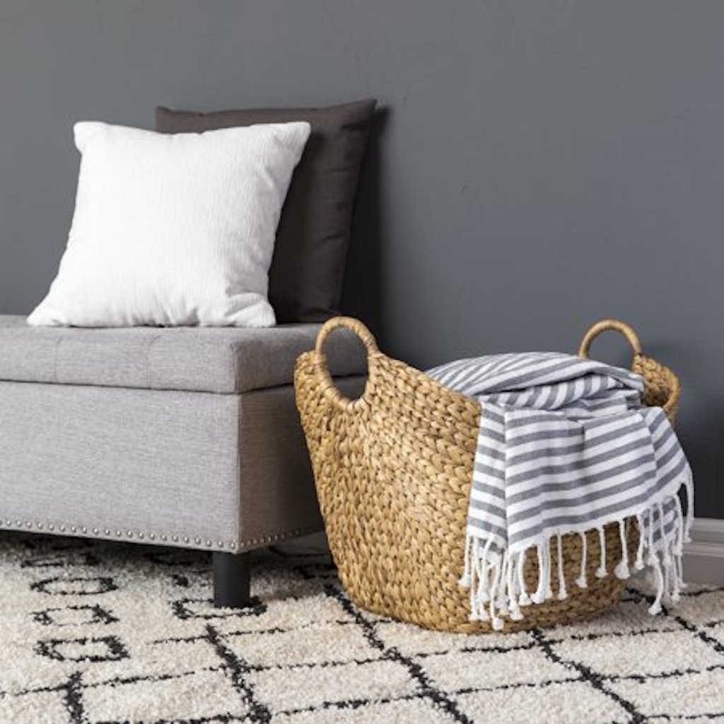 Basket for storage winter-home must-haves from Walmart