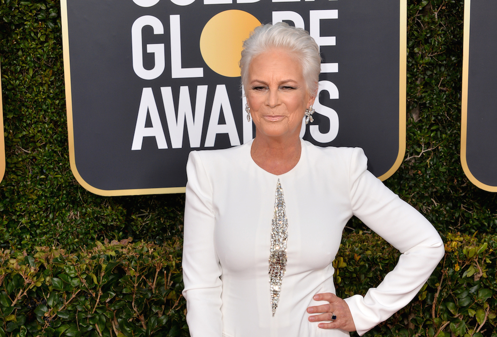 jaimie lee curtis golden globes