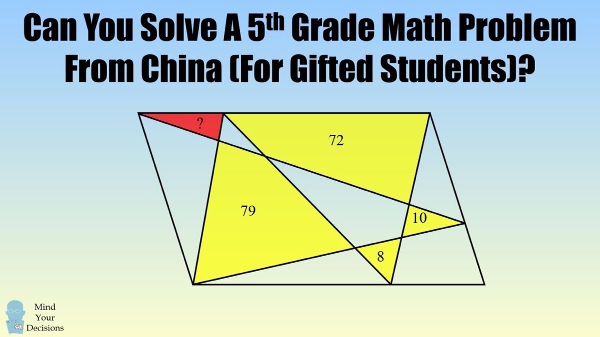 How Many Triangles Do You See - Viral Math Problem Triangle