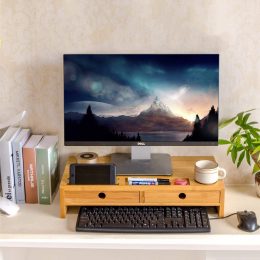 Monitor Stand with Storage {organizational products on amazon}