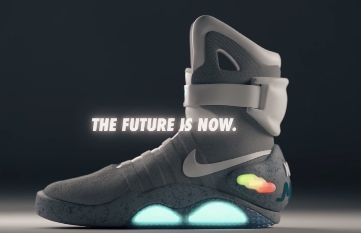 Nike Mag 2016 shoes based on Back to The Future