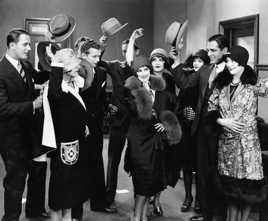 Women wearing hats store indoors