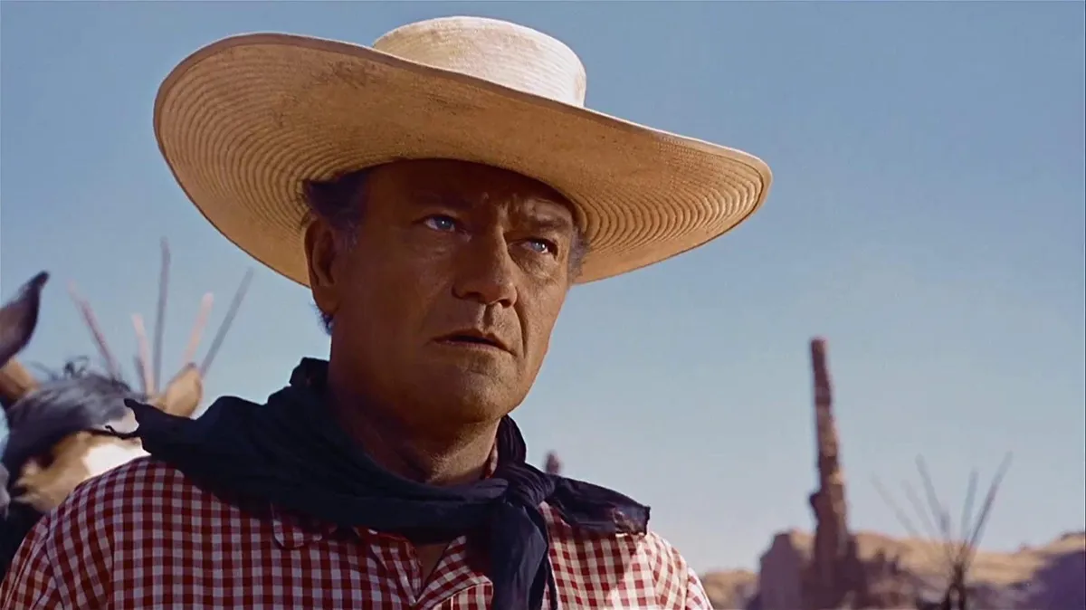John Wayne in The Searchers (1956)