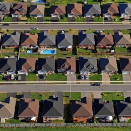 an aerial view of generic american suburbia, worst things about the suburbs