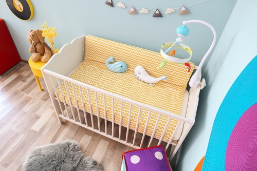 Baby Crib in a Baby's Room {Never Buy on Craigslist}