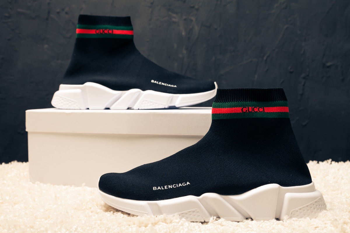 Balenciaga sock shoes worst modern style trends