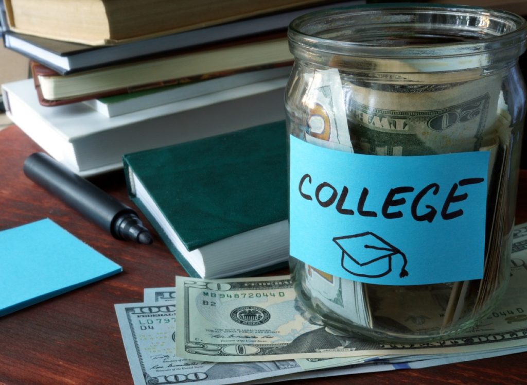 jar with college savings money in it, things that annoy grandparents