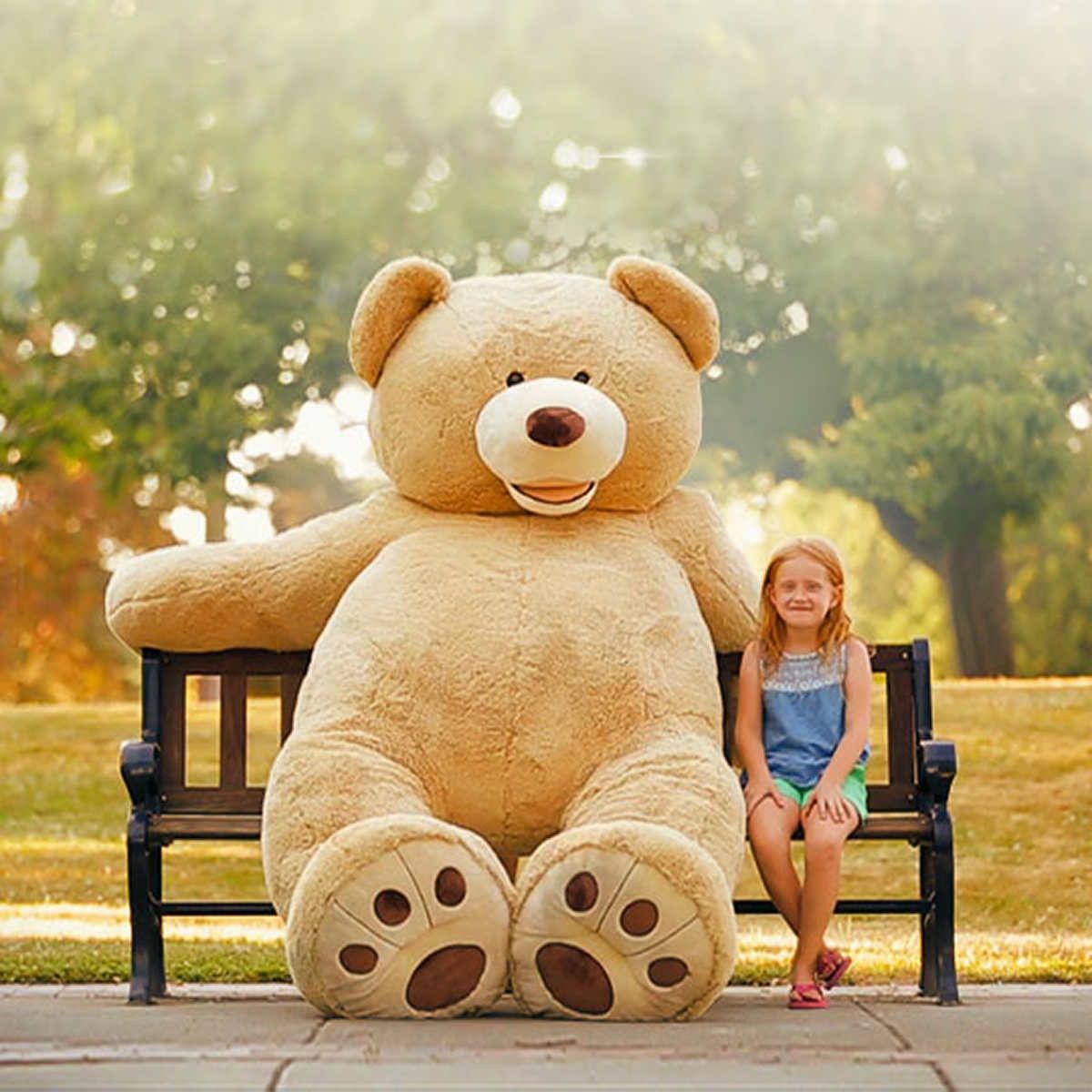 Giant Plush Costco Bear {Best Impulse Buys From Costco}