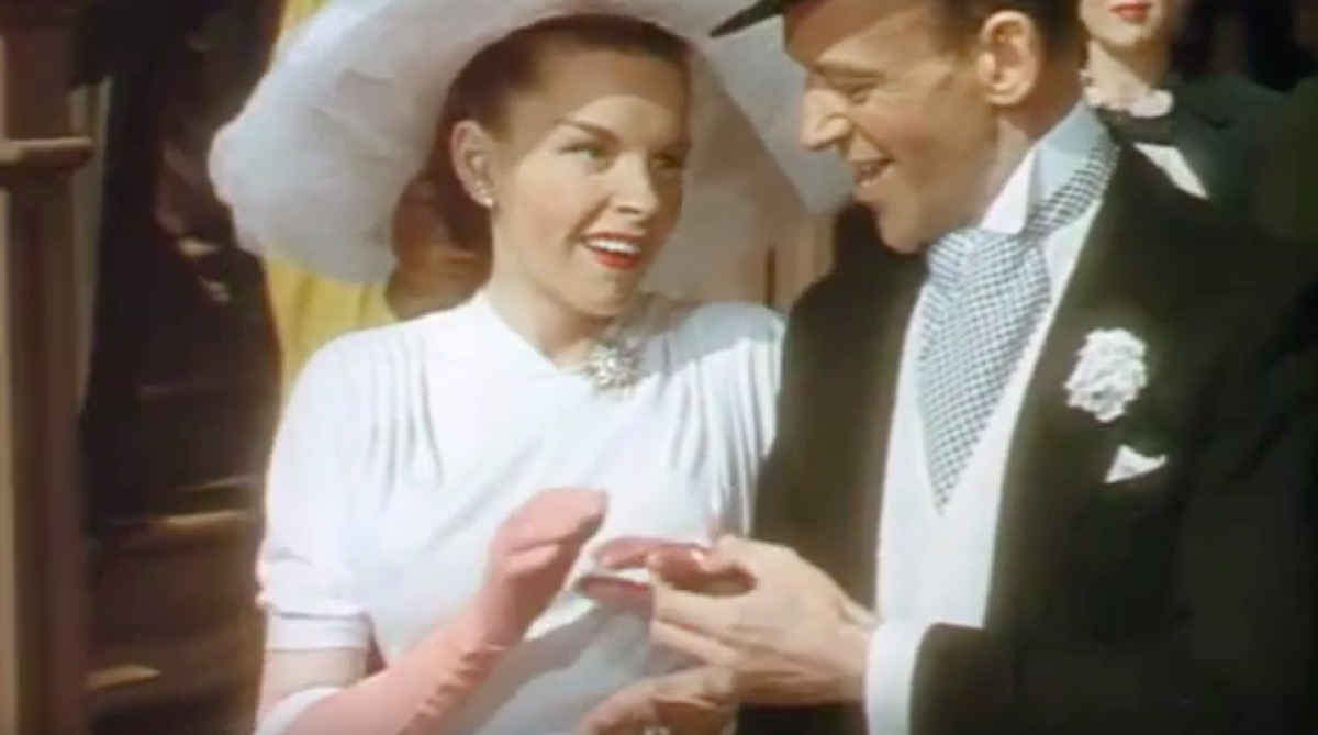 Judy garland and fred Astaire in easter parade movie