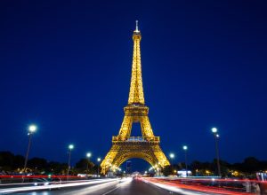 eiffel tower lit up at night, craziest things brides and grooms have done