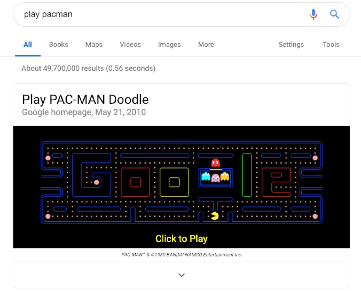 google game search - google tricks